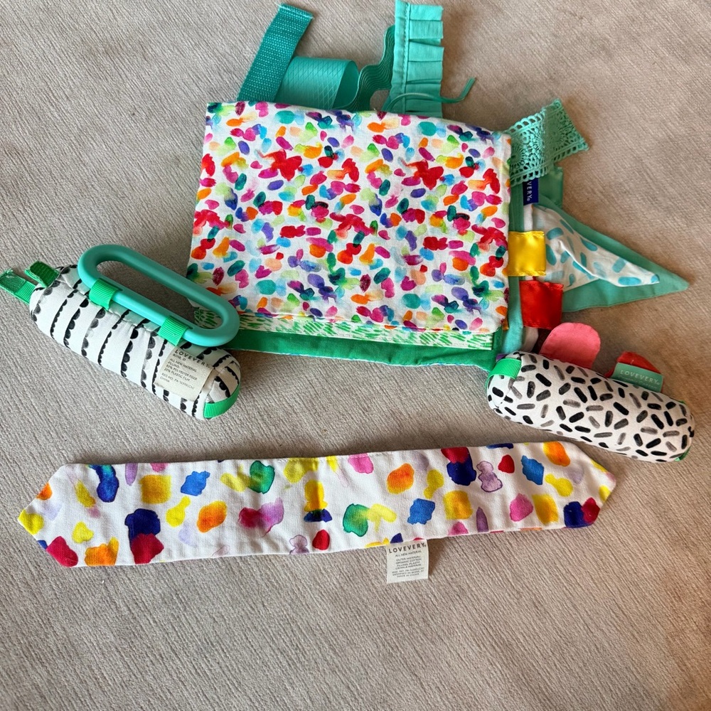 Lovevery Colorful Baby Sensory Toys bundle